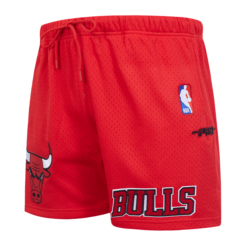 NBA CHICAGO BULLS SOUVENIR MEN'S MESH SHORT (RED)