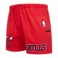 NBA CHICAGO BULLS SOUVENIR MEN'S MESH SHORT (RED)