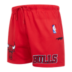NBA CHICAGO BULLS SOUVENIR MEN'S MESH SHORT (RED)