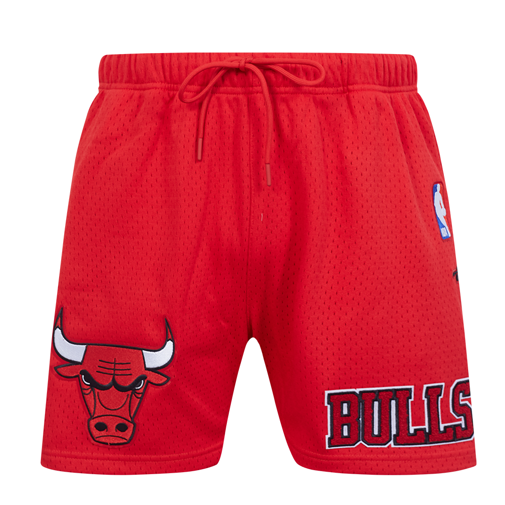 NBA CHICAGO BULLS SOUVENIR MEN'S MESH SHORT (RED)