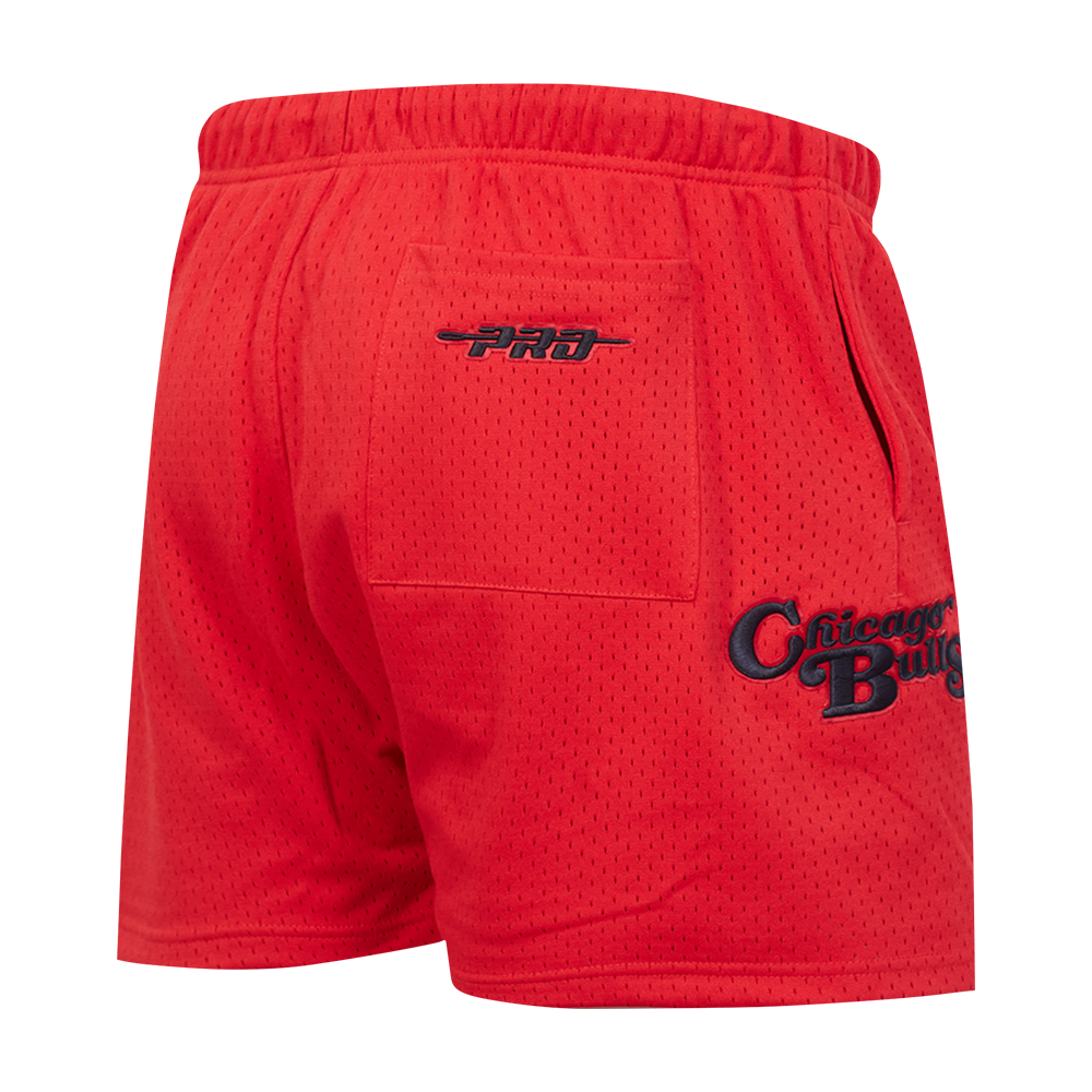 NBA CHICAGO BULLS SOUVENIR MEN'S MESH SHORT (RED)