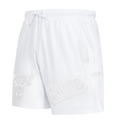 NBA CHICAGO BULLS WHITE OUT SHORT TISSÉ POUR HOMME (BLANC)