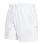 NBA CHICAGO BULLS WHITE OUT SHORT TISSÉ POUR HOMME (BLANC)