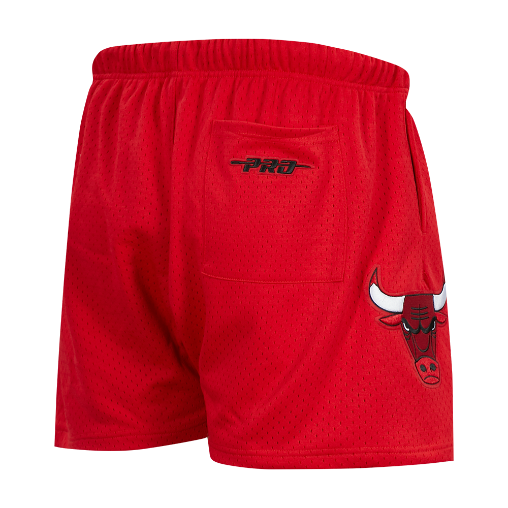 NBA CHICAGO BULLS BEST OF SHORT EN FILET POUR HOMME (ROUGE)