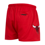 NBA CHICAGO BULLS BEST OF SHORT EN FILET POUR HOMME (ROUGE)