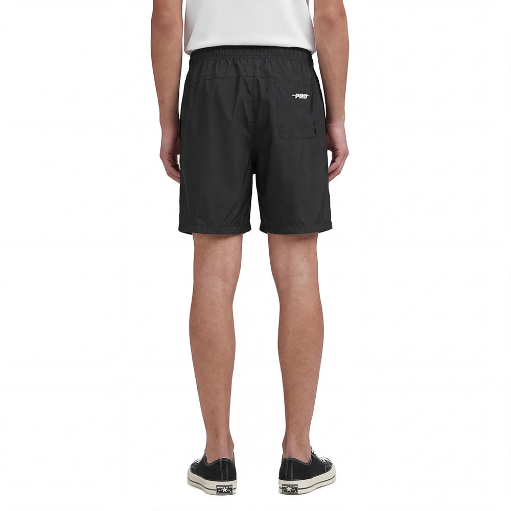 NBA CHICAGO BULLS PARADISE MEN'S WOVEN SHORT (BLACK)