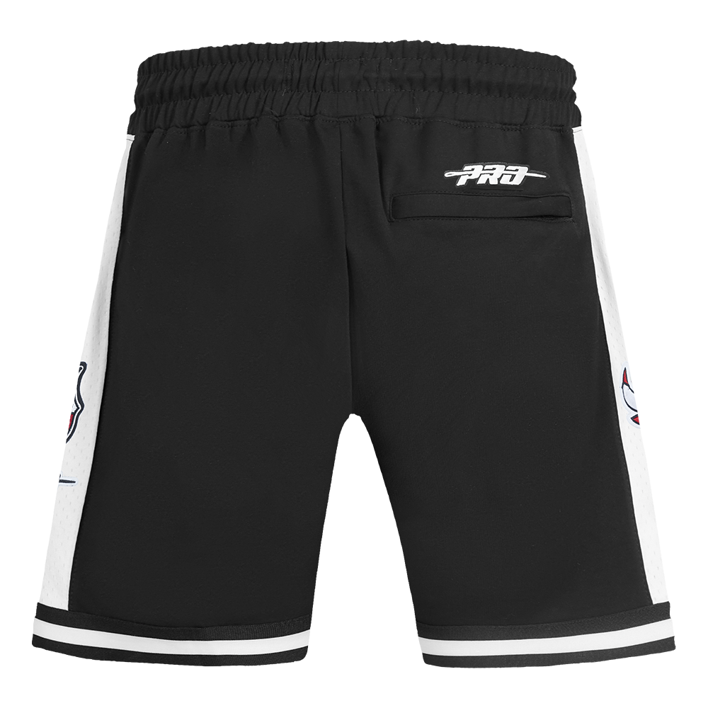 NBA CHICAGO BULLS LETTERMAN SHORT DE SPORT POUR HOMME (NOIR)