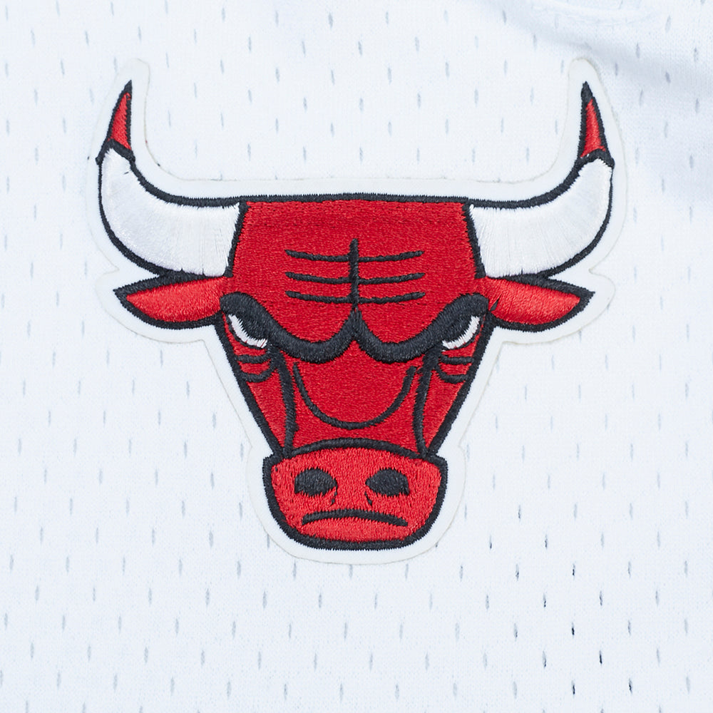 NBA CHICAGO BULLS LETTERMAN SHORT DE SPORT POUR HOMME (NOIR)