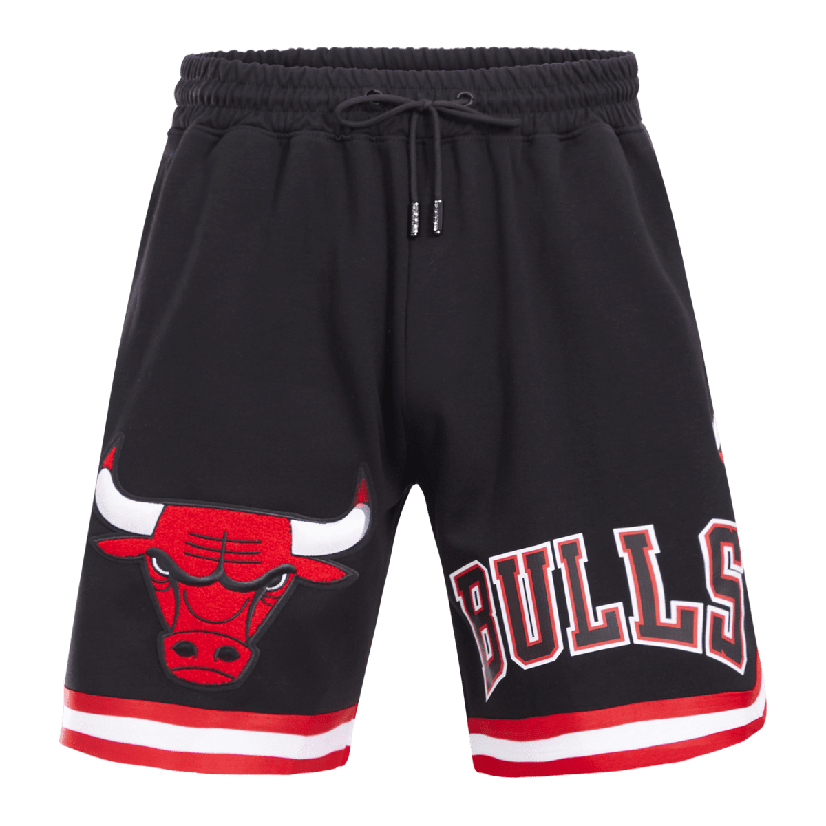 SHORT NBA CHICAGO BULLS CLASSIC CHENILLE POUR HOMME (NOIR)