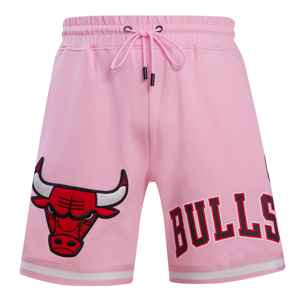 NBA CHICAGO BULLS CLASSIC CHENILLE SHORT POUR HOMME (ROSE)