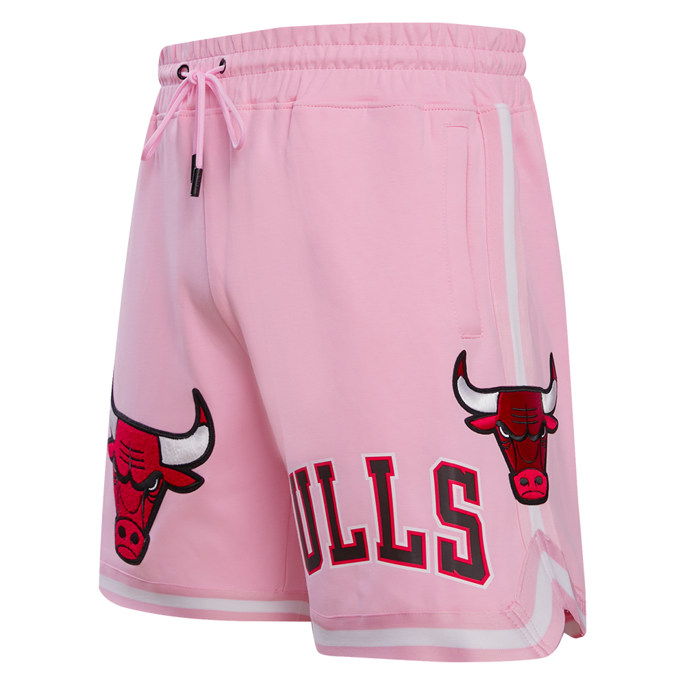 NBA CHICAGO BULLS CLASSIC CHENILLE SHORT POUR HOMME (ROSE)
