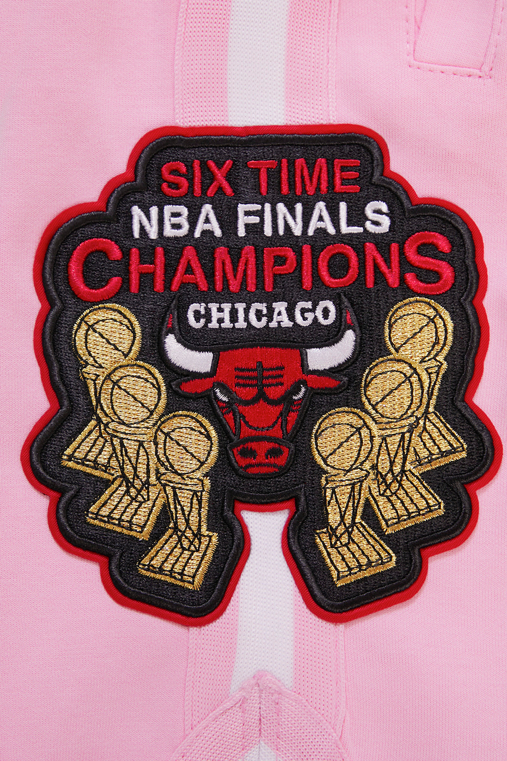 NBA CHICAGO BULLS CLASSIC CHENILLE SHORT POUR HOMME (ROSE)
