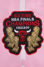 NBA CHICAGO BULLS CLASSIC CHENILLE SHORT POUR HOMME (ROSE)