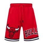 NBA CHICAGO BULLS CLASSIC CHENILLE MEN'S SHORT (RED)