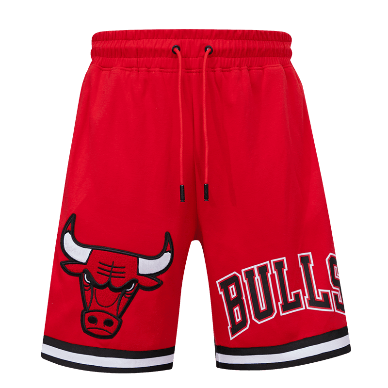 NBA CHICAGO BULLS CLASSIC CHENILLE MEN'S SHORT (RED)