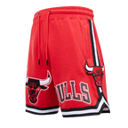 NBA CHICAGO BULLS CLASSIC CHENILLE MEN'S SHORT (RED)