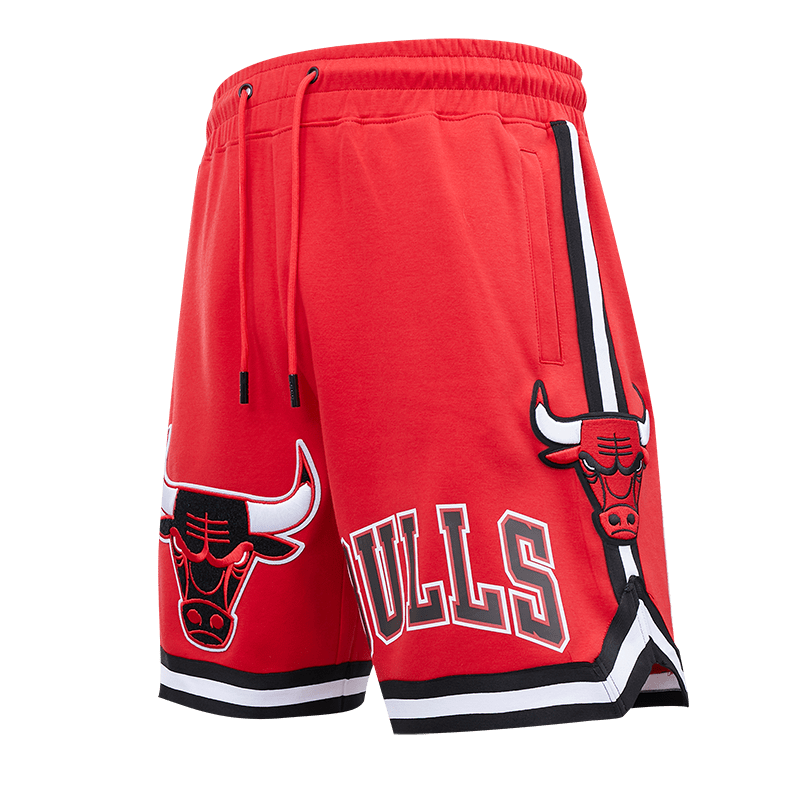 NBA CHICAGO BULLS CLASSIC CHENILLE MEN'S SHORT (RED)