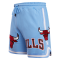 NBA CHICAGO BULLS CLASSIC CHENILLE MEN'S SHORT (UNIVERSITY BLUE)