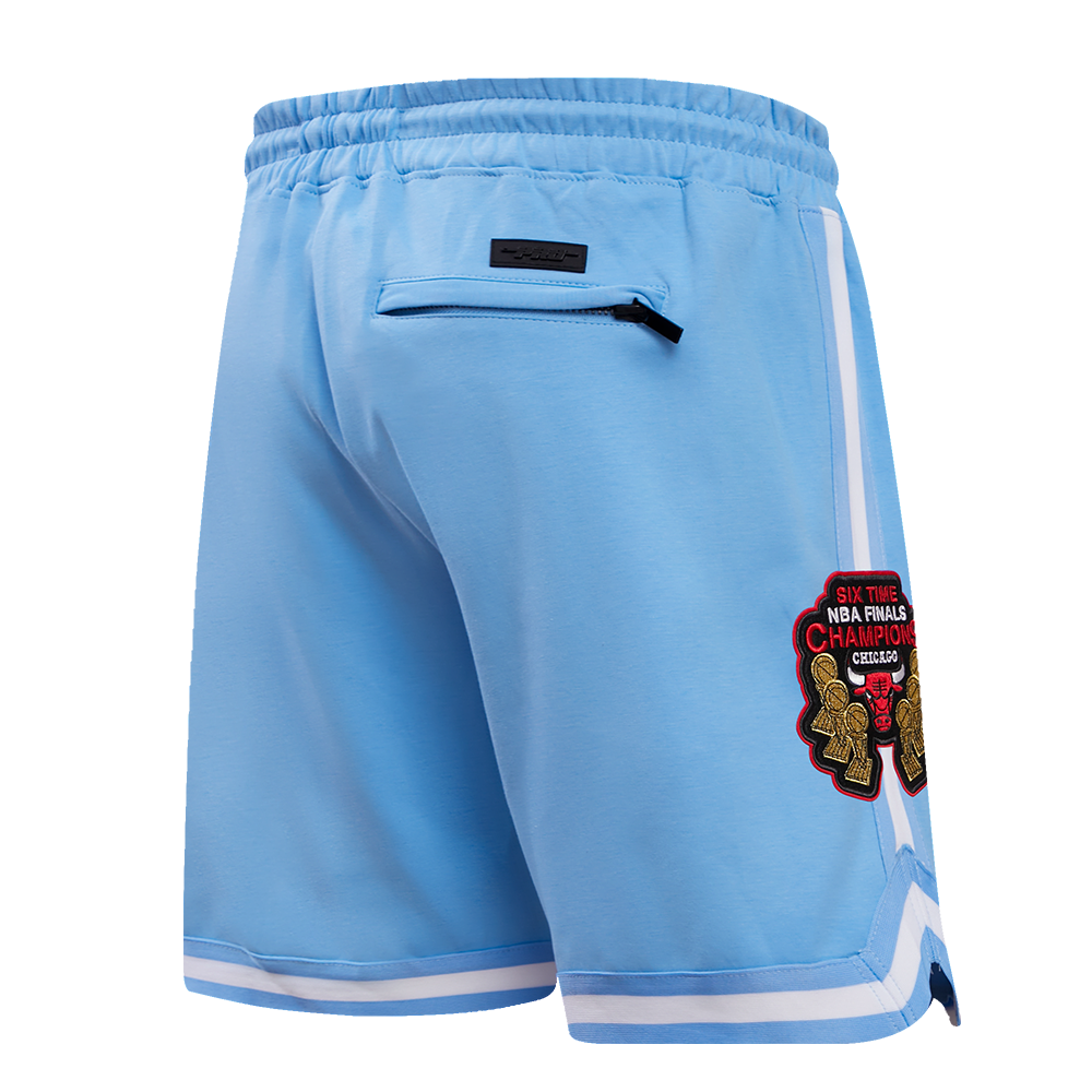 NBA CHICAGO BULLS CLASSIC CHENILLE MEN'S SHORT (UNIVERSITY BLUE)