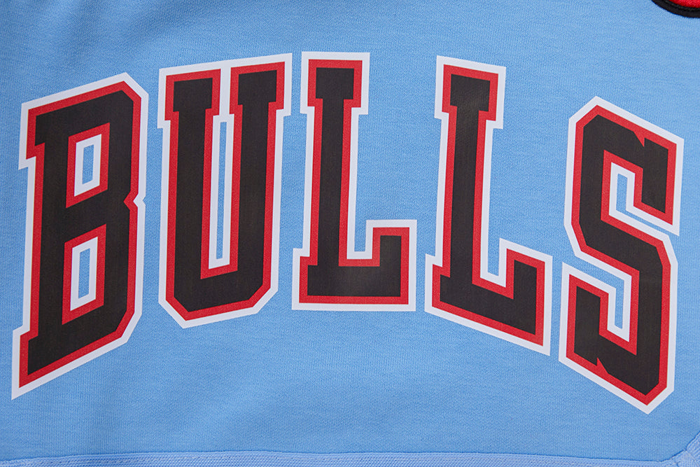 NBA CHICAGO BULLS CLASSIC CHENILLE MEN'S SHORT (UNIVERSITY BLUE)