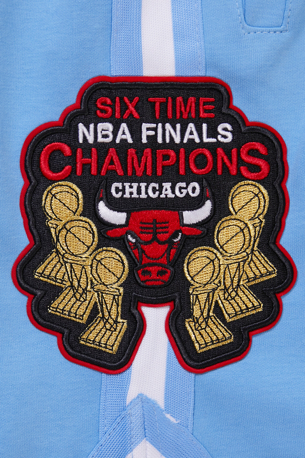 NBA CHICAGO BULLS CLASSIC CHENILLE MEN'S SHORT (UNIVERSITY BLUE)