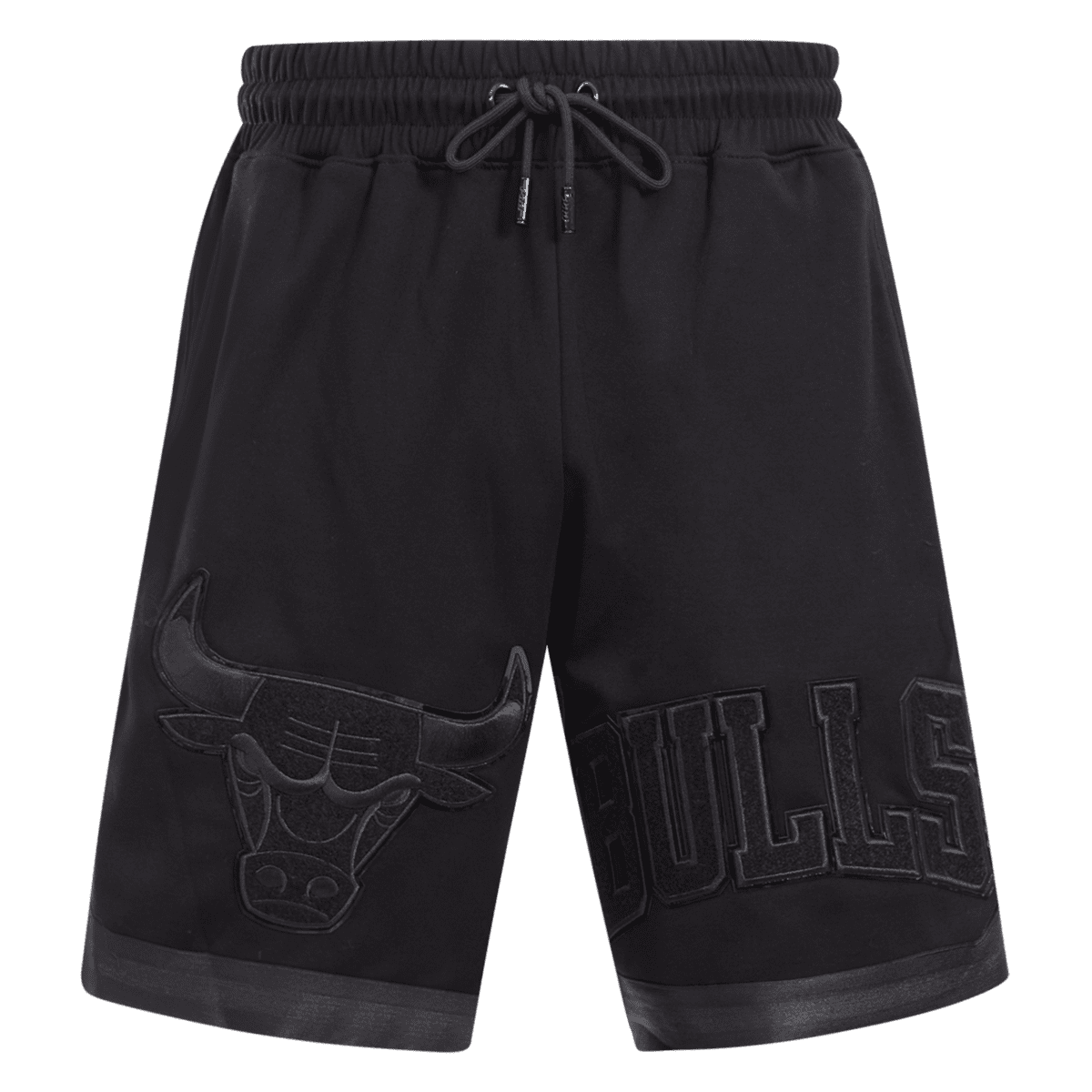 NBA CHICAGO BULLS TRIPLE BLACK PRO TEAM MEN'S SHORT (BLACK)