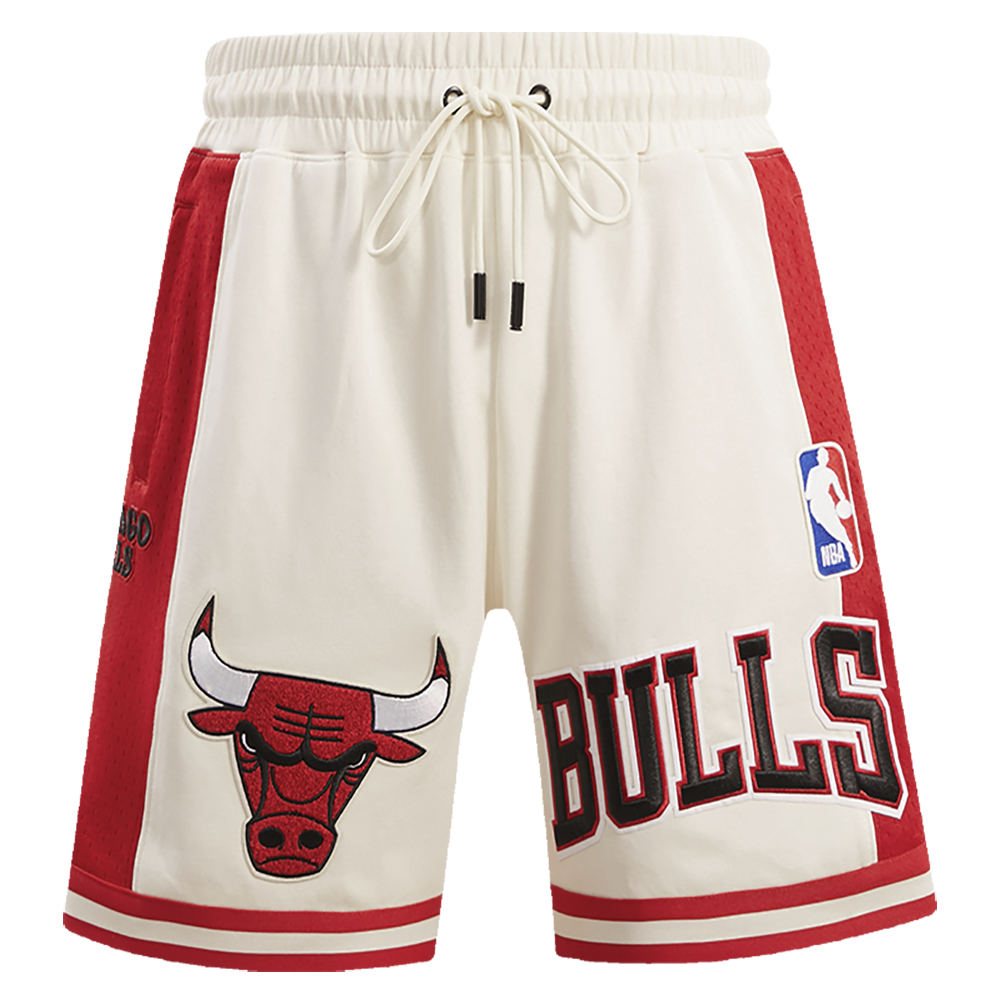 NBA CHICAGO BULLS RETRO CLASSIC MEN'S 2.0 SHORT (EGGSHELL/ RED)