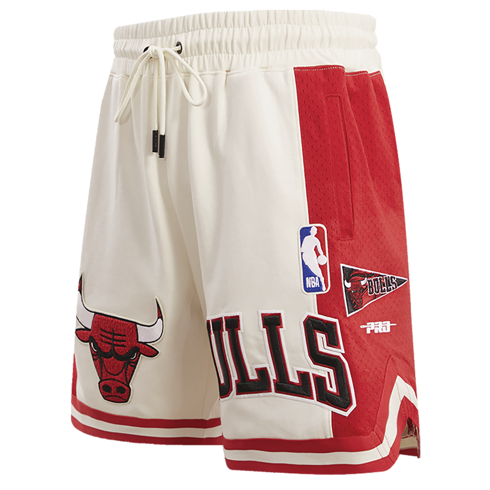 NBA CHICAGO BULLS RETRO CLASSIC MEN'S 2.0 SHORT (EGGSHELL/ RED)