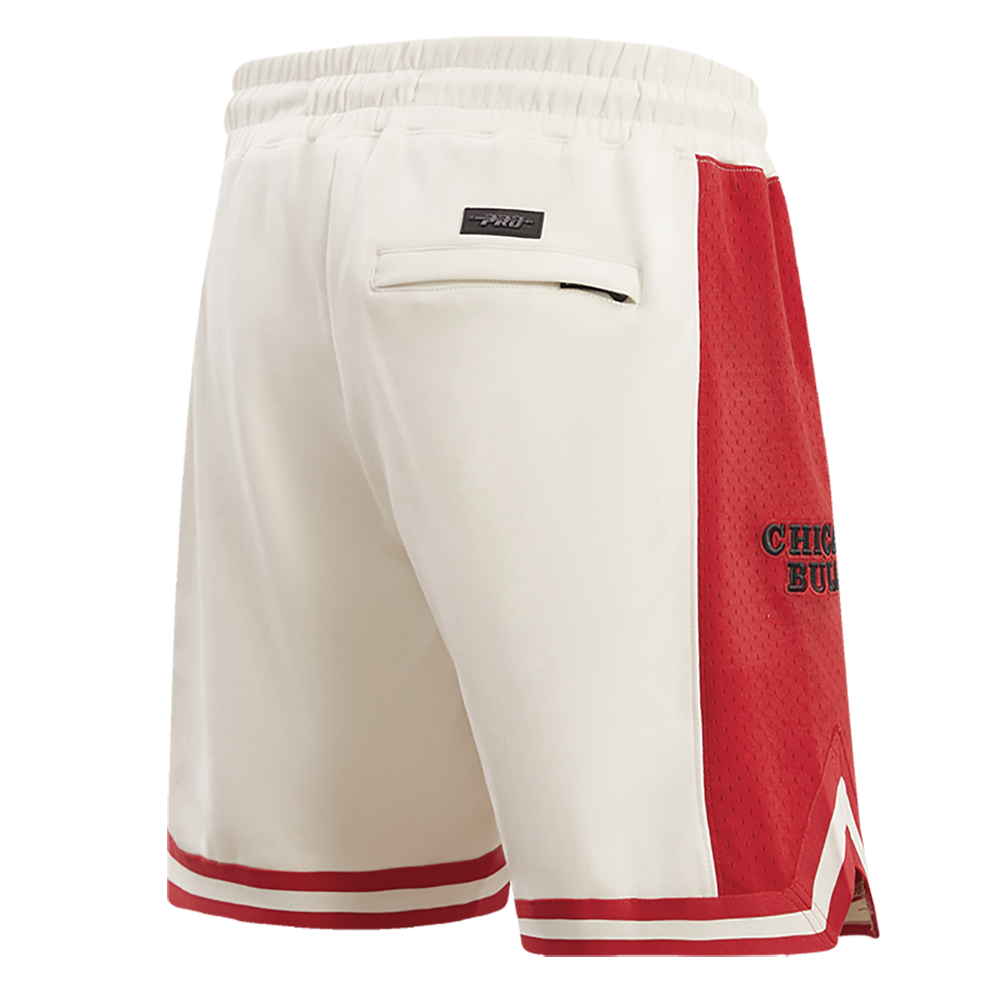 NBA CHICAGO BULLS RETRO CLASSIC MEN'S 2.0 SHORT (EGGSHELL/ RED)