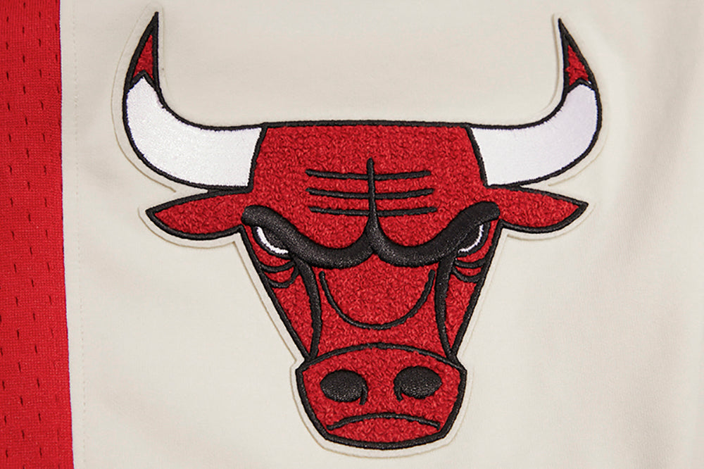 NBA CHICAGO BULLS RETRO CLASSIC MEN'S 2.0 SHORT (EGGSHELL/ RED)