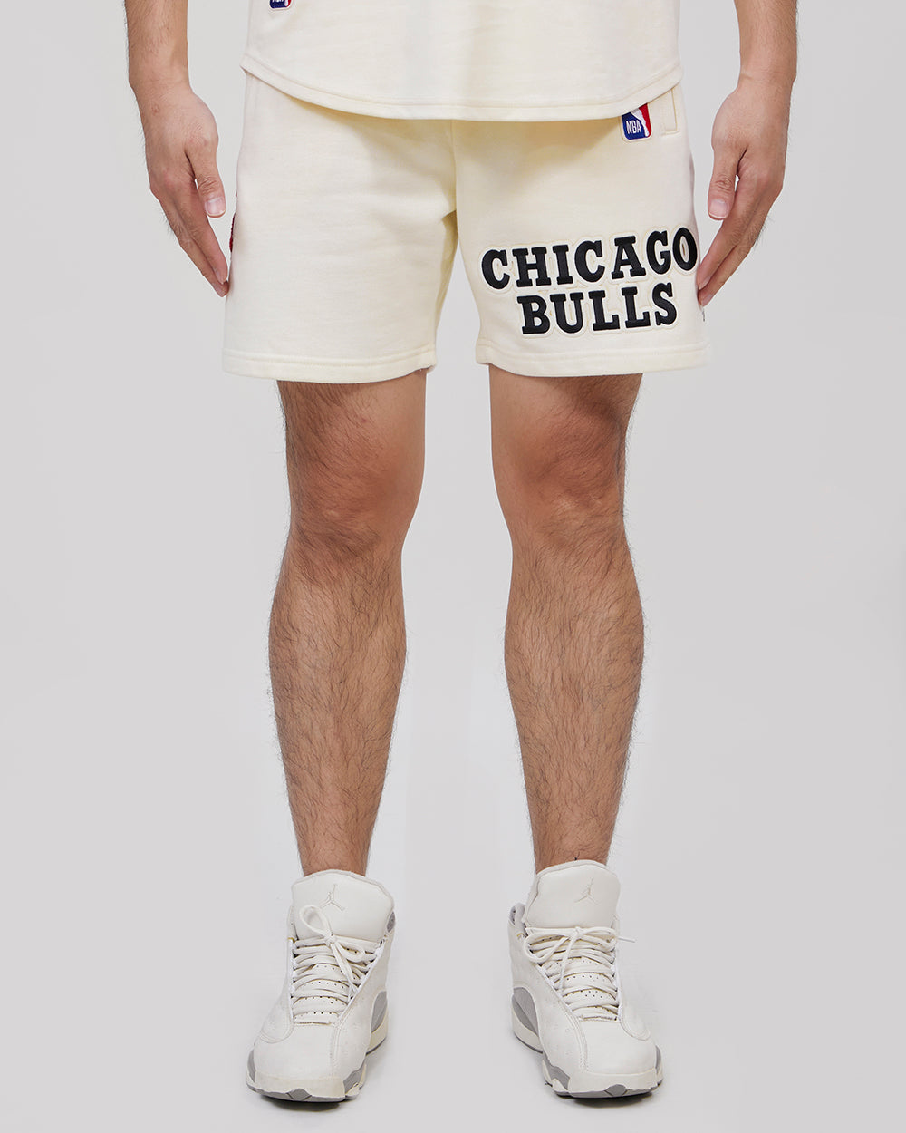 NBA CHICAGO BULLS RETRO CLASSIC MEN'S SHORT (EGGSHELL)
