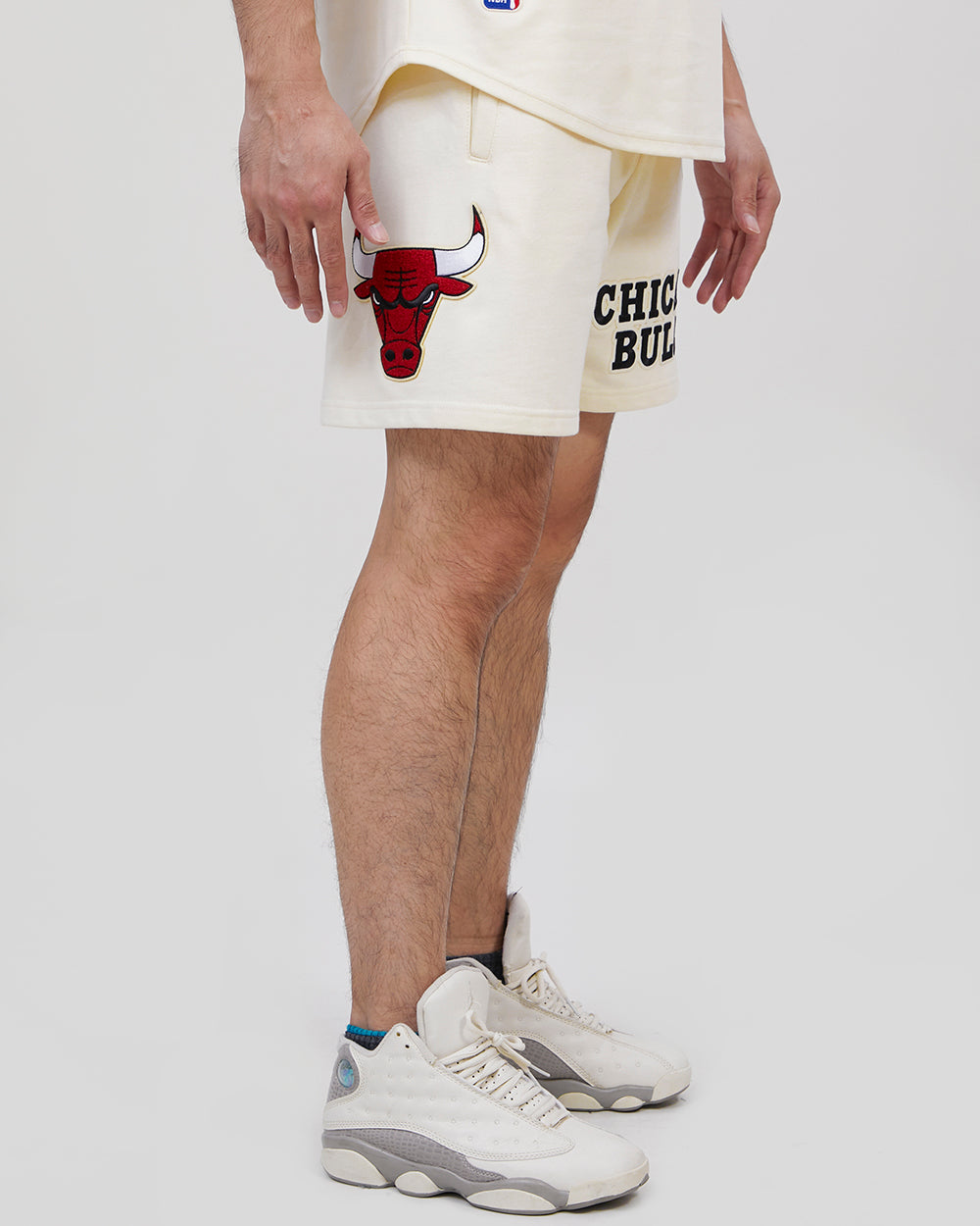 NBA CHICAGO BULLS RETRO CLASSIC MEN'S SHORT (EGGSHELL)