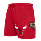 NBA CHICAGO BULLS CLASSIC SHORT TISSÉ POUR HOMME (ROUGE)