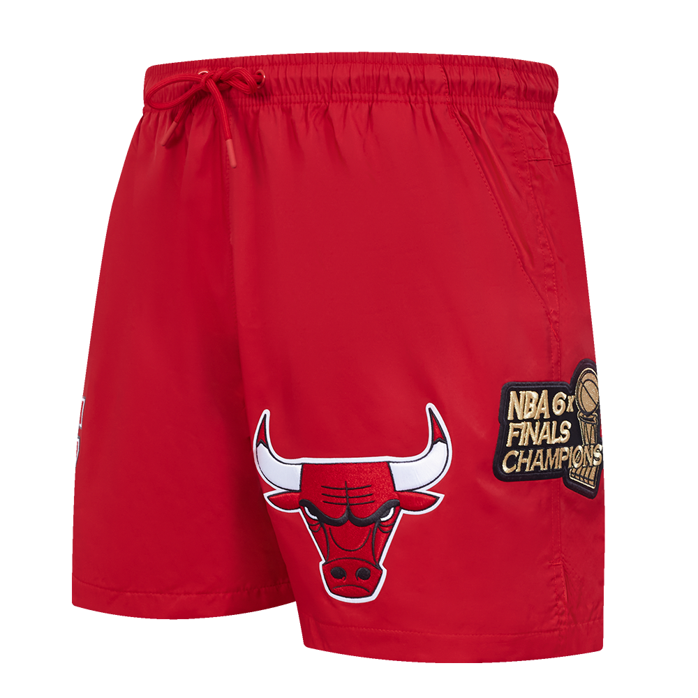 NBA CHICAGO BULLS CLASSIC SHORT TISSÉ POUR HOMME (ROUGE)