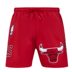 NBA CHICAGO BULLS CLASSIC SHORT TISSÉ POUR HOMME (ROUGE)
