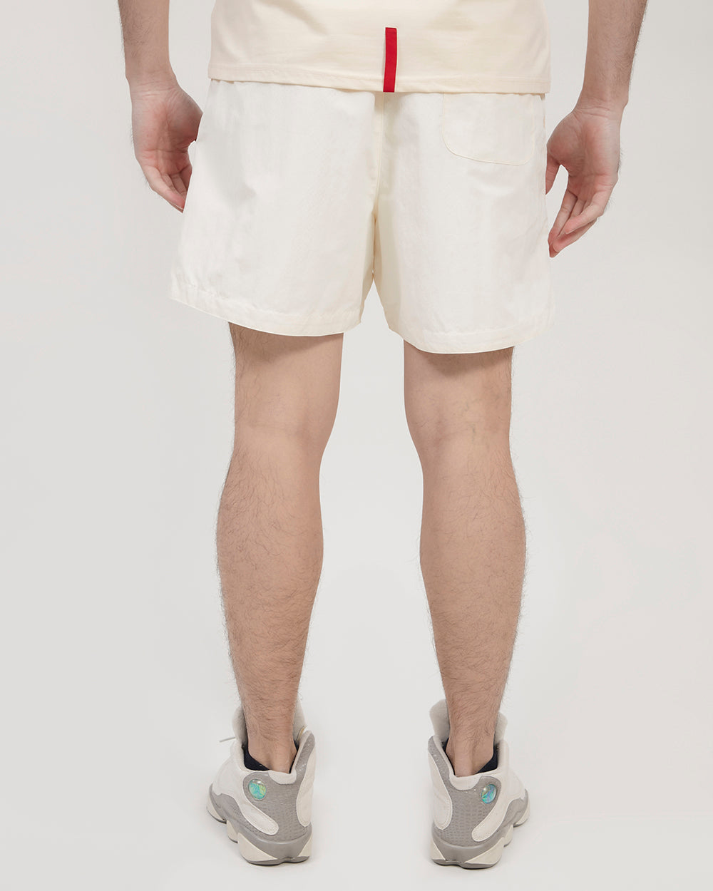 NBA CHICAGO BULLS NEUTRAL 2.0 MEN'S WOVEN SHORT (EGGSHELL)