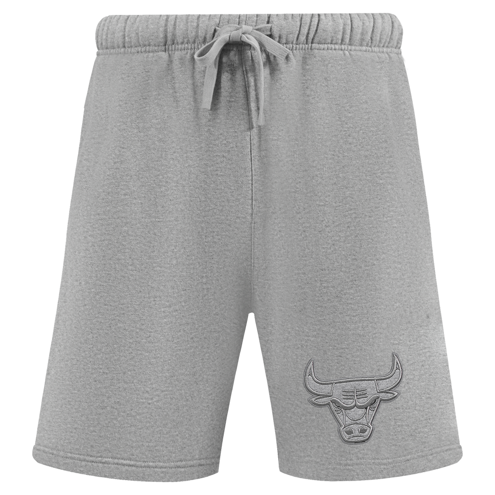 NBA CHICAGO BULLS NEUTRAL MEN'S SHORT (DARK HEATHER GRAY)