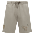 NBA CHICAGO BULLS NEUTRAL SHORT POUR HOMME (TAUPE)