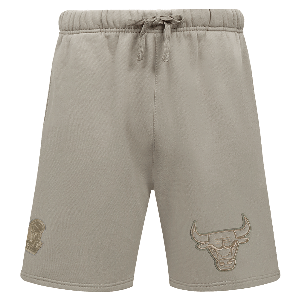 NBA CHICAGO BULLS NEUTRAL MEN'S SHORT (TAUPE)