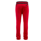 NBA CHICAGO BULLS SCRIPT TAIL PANTALON OUATÉ EN MOLLETON CÔTELÉ POUR HOMME (ROUGE/NOIR)