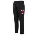 NBA CHICAGO BULLS CLASSIC WIND SUIT PANTALON TISSÉ POUR HOMME (NOIR)