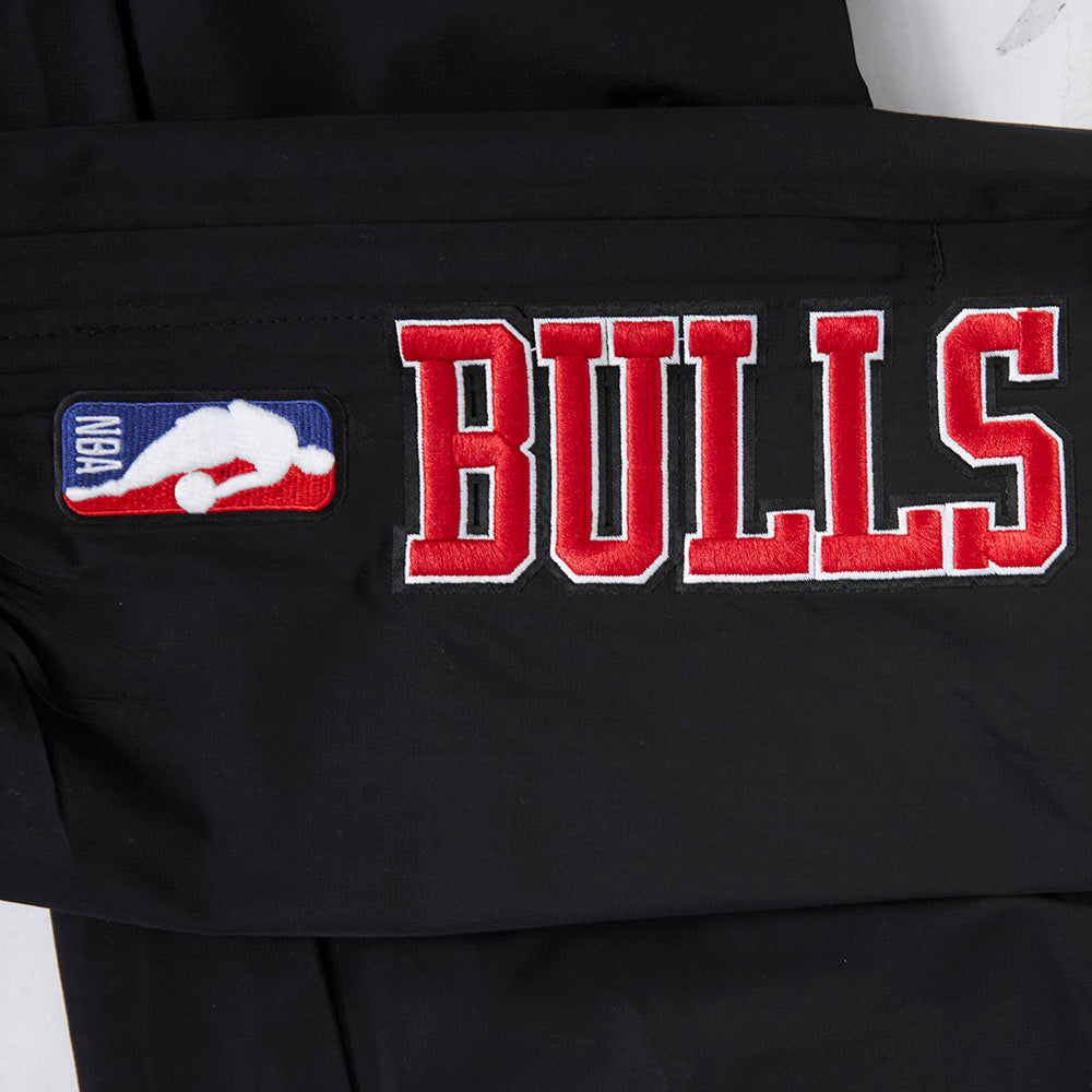 NBA CHICAGO BULLS CLASSIC WIND SUIT PANTALON TISSÉ POUR HOMME (NOIR)