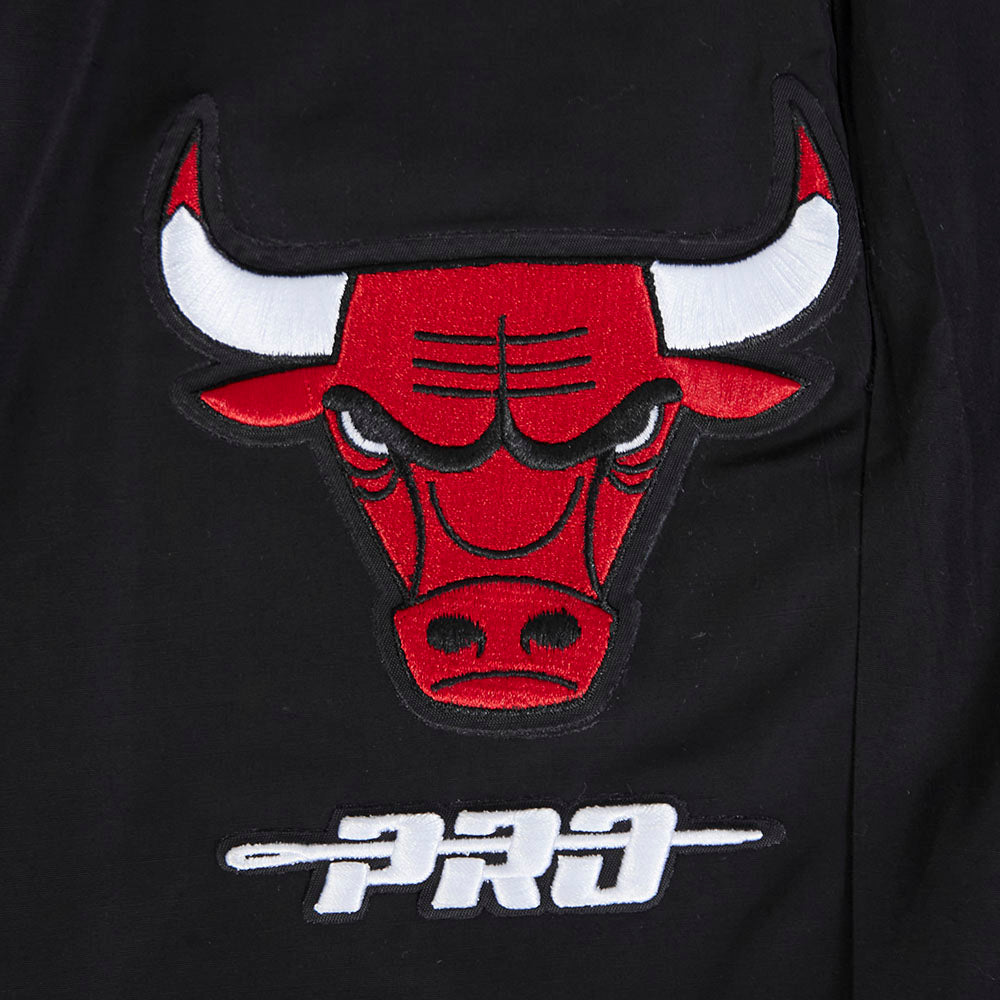 NBA CHICAGO BULLS CLASSIC WIND SUIT PANTALON TISSÉ POUR HOMME (NOIR)