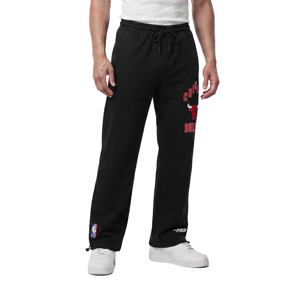 NBA CHICAGO BULLS ON TOP MEN'S TRACK PANT (BLACK)