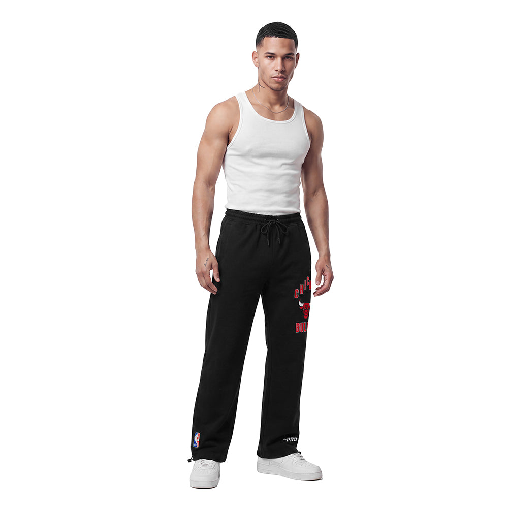 NBA CHICAGO BULLS ON TOP MEN'S TRACK PANT (BLACK)