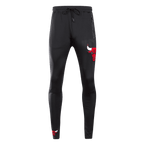 NBA CHICAGO BULLS CLASSIC MEN'S TRACK PANT (BLACK)