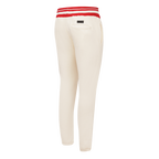 NBA CHICAGO BULLS RETRO CLASSIC PANTALON OUATÉ POUR HOMME (COQUILLE D'ŒUF/ROUGE)