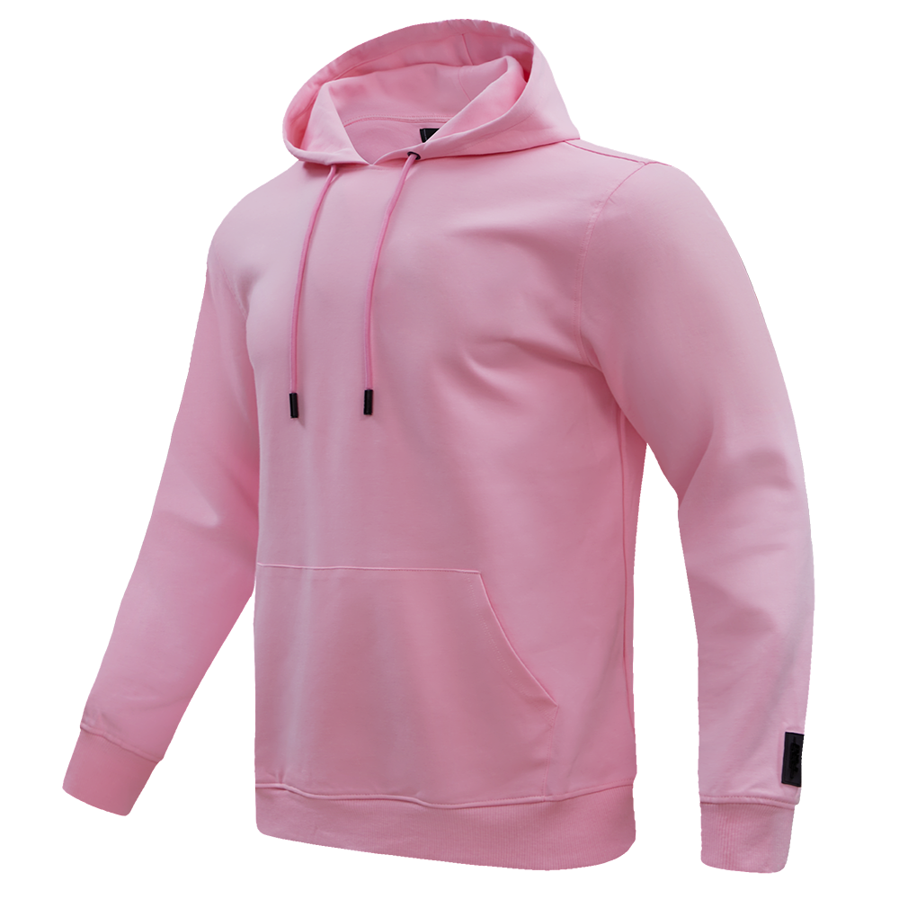 NBA CHICAGO BULLS CLASSIC CHENILLE MEN'S PULLOVER HOODIE (PINK)