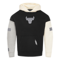 NBA CHICAGO BULLS REVERSE FRENCH TERRY CHANDAIL À CAPUCHON EN MOLLETON À BLOCS DE COULEUR POUR HOMME