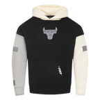 NBA CHICAGO BULLS REVERSE FRENCH TERRY CHANDAIL À CAPUCHON EN MOLLETON À BLOCS DE COULEUR POUR HOMME